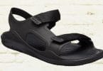 Crocs swiftwater expedition sandal with hard plastic foot protection