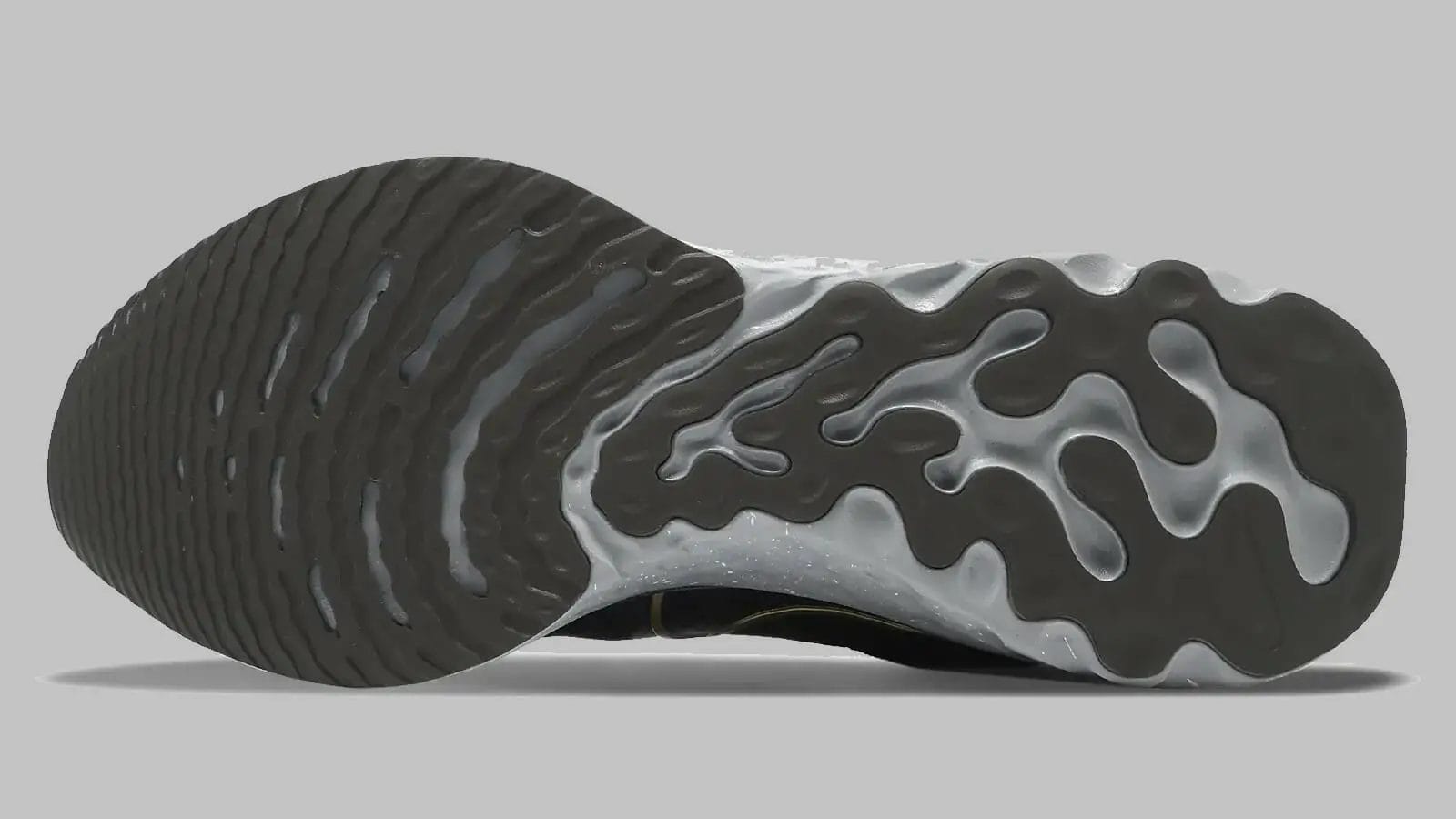 Outsole of the Nike React Infinity Run Flyknit 2 running shoe