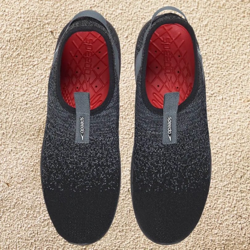 Overhead of speed surf knit pro showing insole and upper
